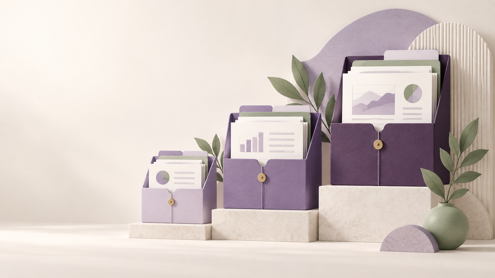 Three bookkeeping service levels for growing small businesses.